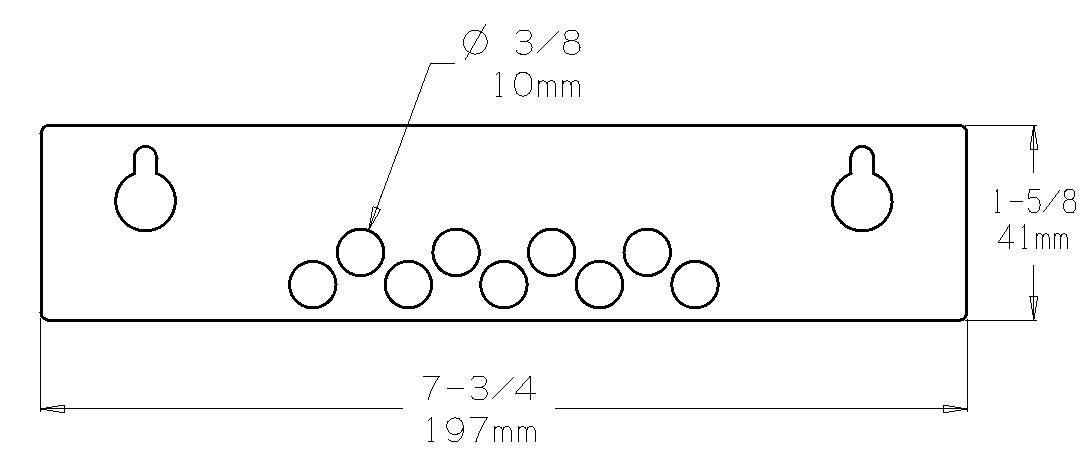 Mouse Guard, 5 Frame Nuc 7-3/4"