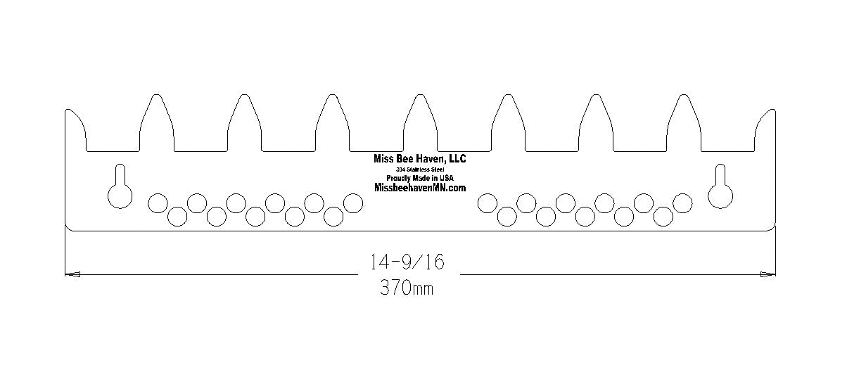 8 Frame Spacer for USA 10 Frame Box